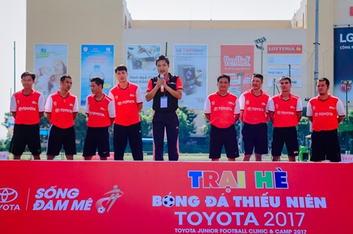Trại hè Bóng đá thiếu niên Toyota 2017 tìm tài năng bóng đá trẻ