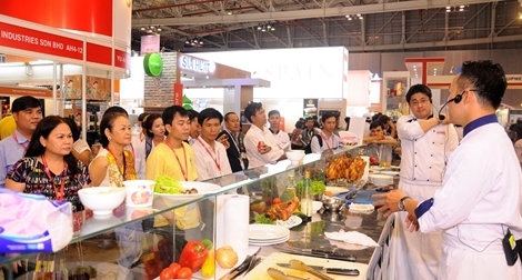 Hơn 400 DN quốc tế giới thiệu sản phẩm tại triển lãm ngành thực phẩm, nhà hàng, khách sạn