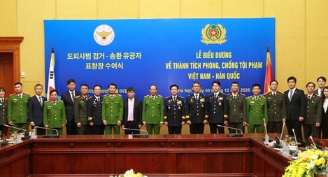 Việt Nam – Hàn Quốc tăng cường hơn nữa hợp tác phòng chống tội phạm
