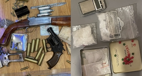 Triệt phá ổ nhóm ma túy tàng trữ nhiều vũ khí quân dụng