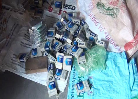 Phát hiện cơ sở sản xuất thuốc lá giả