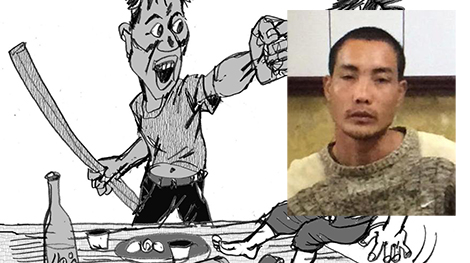 Đánh bạn tử vong ngay trên bàn nhậu