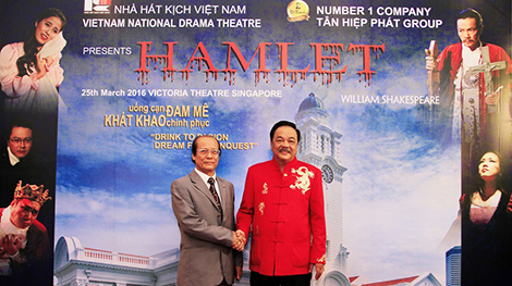 Nhà hát Kịch Việt Nam mang “Hamlet” đi Singapore