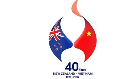 Công bố logo kỷ niệm 40 năm quan hệ Việt Nam – New Zealand