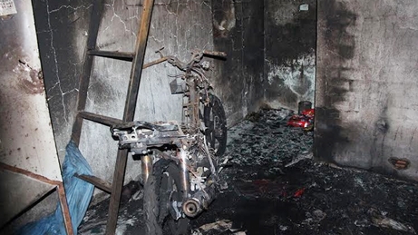 Nam thanh niên chết cháy bất thường trong phòng trọ