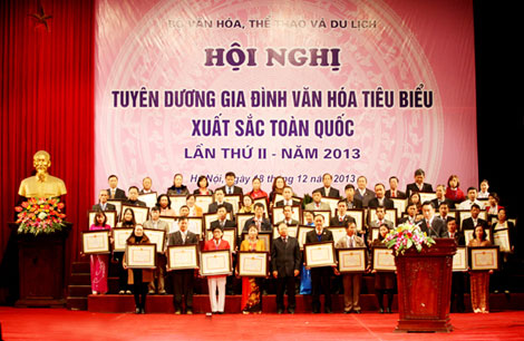 Không thể phổ cập danh hiệu "Gia đình văn hóa"