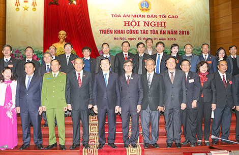 Xây dựng ngành Tòa án xứng đáng là chỗ dựa và niềm tin của nhân dân