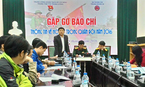 Khởi động chương trình “Học kỳ trong quân đội” năm 2016 với nhiều trải nghiệm thú vị