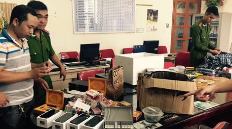 Xưởng sản xuất thiết bị đánh bạc bịp quy mô lớn giữa Hà Nội