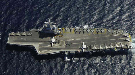 Pháp điều soái hạm Charles de Gaulles tăng cường tấn công IS