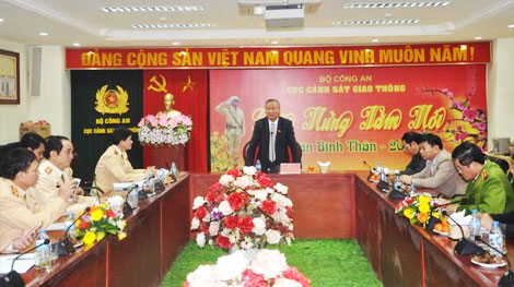 Uỷ ban Quốc phòng An ninh Quốc hội thăm Cục CSGT