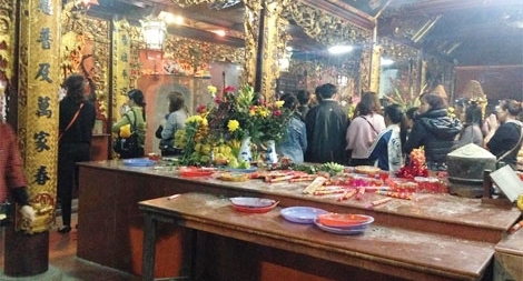 Hơn 20 nghìn lượt du khách hành hương về di tích Đình chùa Bia Bà trong bình yên về ANTT