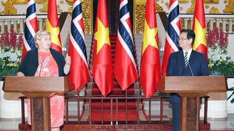 Việt Nam - Nauy tăng cường hợp tác về dầu khí, năng lượng, thủy sản