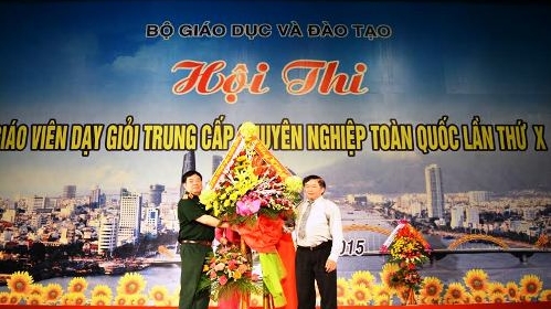 Khai mạc hội thi giáo viên dạy giỏi toàn quốc trung cấp chuyên nghiệp
