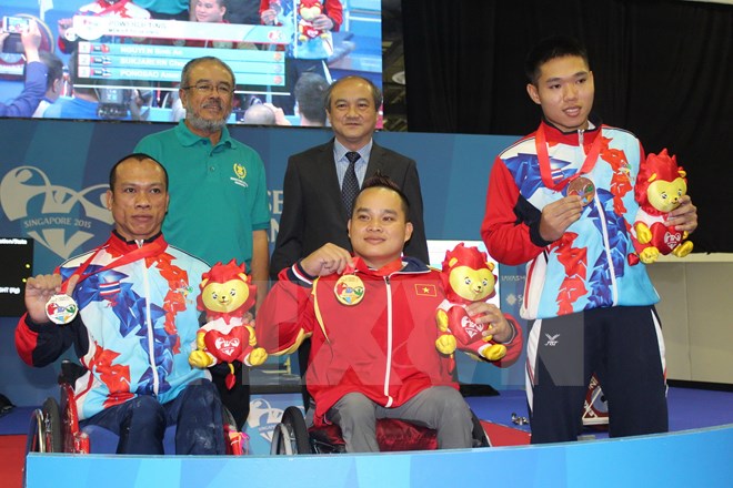 Việt Nam xếp hạng 4 chung cuộc ASEAN Para Games lần thứ 8