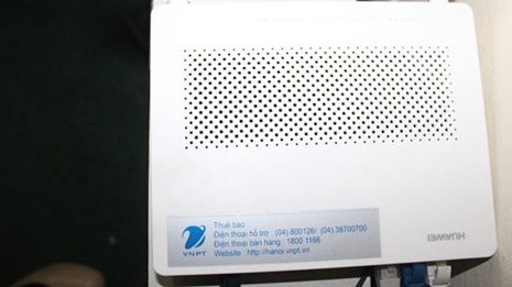 VNPT Hà Nội cam kết khắc phục 1.000 modem dính lỗi bảo mật