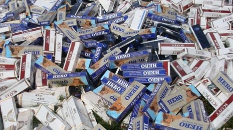 Hải quan thu giữ 28.699 bao thuốc lá lậu