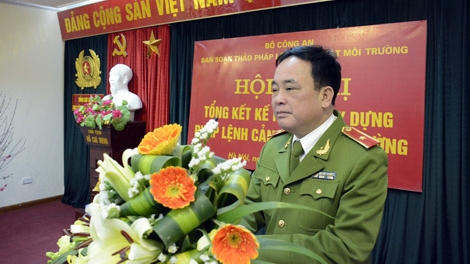 Chuẩn bị triển khai thi hành Pháp lệnh Cảnh sát môi trường