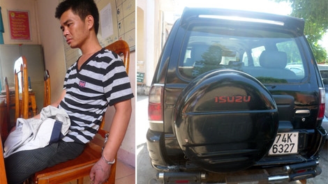 Phê ma túy lấy trộm xe ô tô