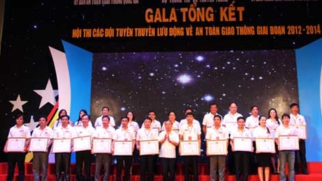 Gala tổng kết hội thi an toàn giao thông