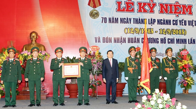 Lễ kỷ niệm 70 năm ngày thành lập Ngành Cơ yếu Việt Nam