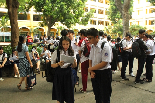 TP Hồ Chí Minh công bố điểm chuẩn trúng tuyển lớp 10 chuyên