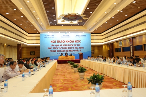 Hoàn thiện thể chế, phát triển tập đoàn kinh tế nhà nước thời hội nhập