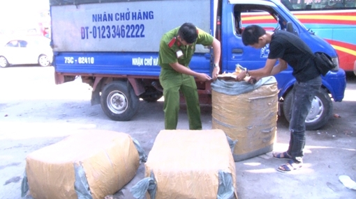 Phát hiện số lượng lớn thịt động vật không rõ nguồn gốc