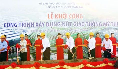 Khởi công xây dựng cầu vượt, hầm chui nút giao thông Mỹ Thủy