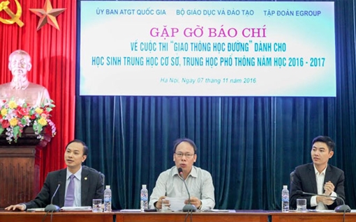 Phát động cuộc thi “Giao thông học đường” toàn quốc 