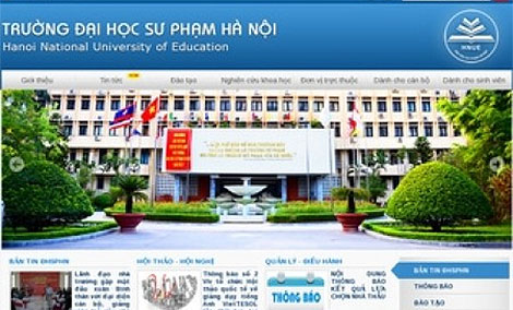 Xuất hiện website giả mạo trường ĐH Sư phạm Hà Nội để tuyển sinh