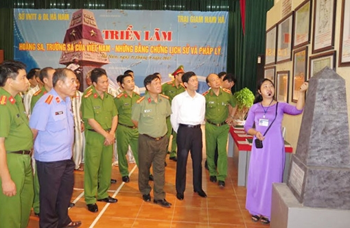Trưng bày triển lãm Hoàng Sa, Trường Sa của Việt Nam – Những bằng chứng lịch sử và pháp lý