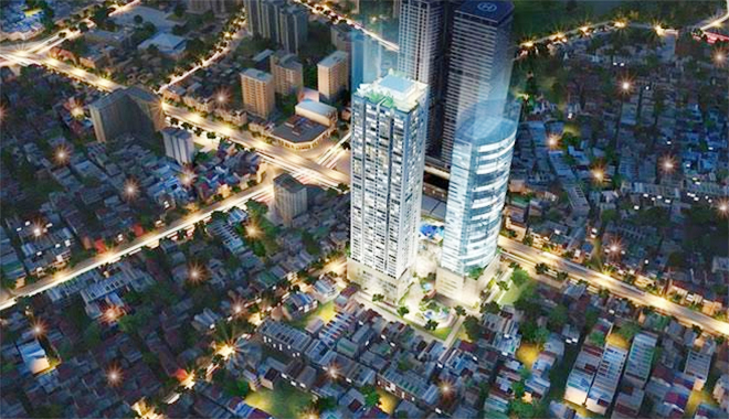 Cất nóc FLC Twin Towers, tòa chung cư cao nhất Hà Nội - Báo Công an Nhân  dân điện tử