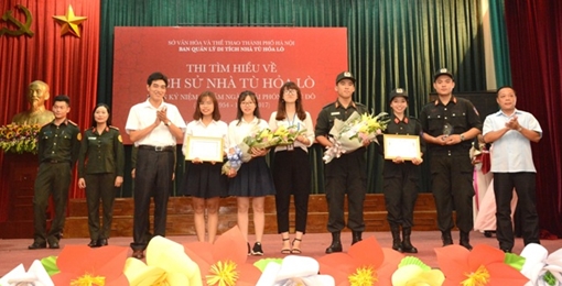 Cán bộ Công an thi tìm hiểu về lịch sử Nhà tù Hỏa Lò