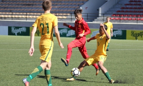 U.16 Việt Nam không thể giành vé trực tiếp dự vòng chung kết U.16 châu Á