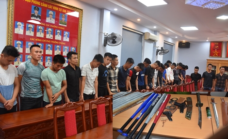 Tạm giữ hình sự 21 đối tượng liên quan đến vụ gây rối TTCC