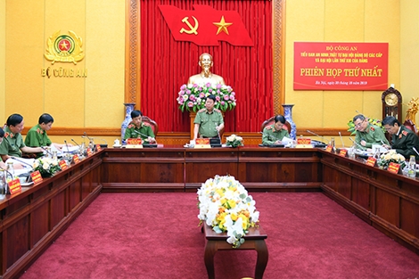 Đảm bảo ANTT đại hội đảng bộ các cấp và Đại hội lần thứ XIII của Đảng