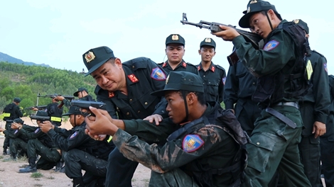 Trung đoàn Cảnh sát cơ động Nam Trung Bộ vững vàng lập nhiều chiến công