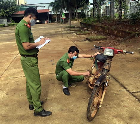 Công an xã chính quy ở Đắk Nông liên tiếp phá án