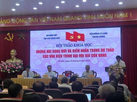 Những nội dung mới và điểm nhấn trong Dự thảo các Văn kiện trình Đại hội XIII của Đảng