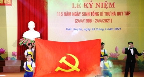 Kỷ niệm 115 năm Ngày sinh cố Tổng Bí thư Hà Huy Tập