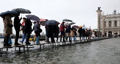 Venice "thất thủ" vì trận lụt tồi tệ nhất trong nửa thế kỷ 