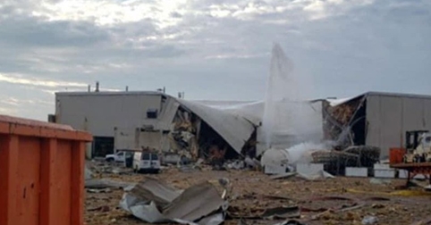 Nổ nhà máy chế tạo máy bay khiến nhiều người bị thương