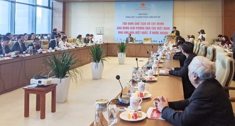 Hoạt động tôn vinh Chủ tịch Hồ Chí Minh góp phần tăng cường quan hệ quốc tế