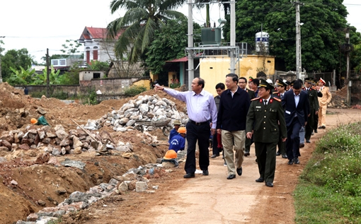 Bộ trưởng Tô Lâm thăm khu di tích Công an Khu XII