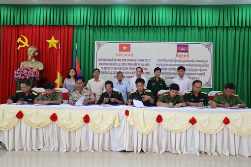 Việt Nam - Campuchia phối hợp đảm bảo ANTT biên giới Tây Ninh, Bình Phước và Tboung Khmum