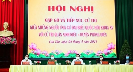 Thủ tướng Phạm Minh Chính tiếp xúc cử tri tại Cần Thơ