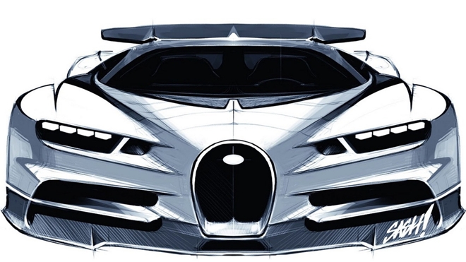 Khám Phá Thiết Kế Nguyên Gốc Của Siêu Phẩm Bugatti Chiron - Báo Công An  Nhân Dân Điện Tử