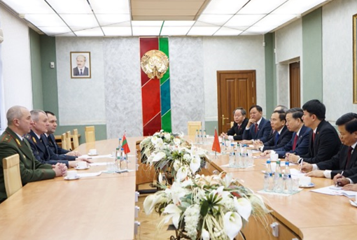 Việt Nam - Belarus tăng cường hợp tác đấu tranh phòng, chống tội phạm