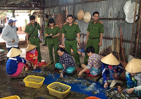Mạnh tay xử lý nạn bơm tạp chất vào tôm